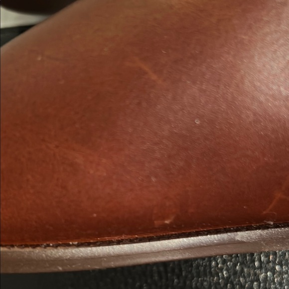 Kelsi Dagger Brown Leather Studded Sandals - Picture 9 of 10